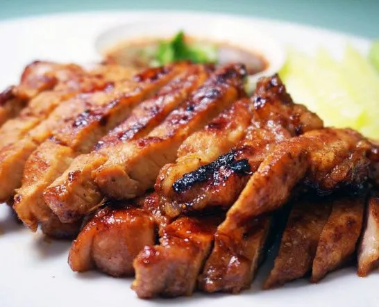 Barbecued pork (Moo Yung)